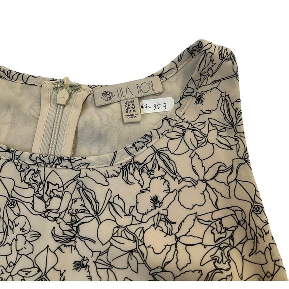 Lila Rose Women Size Medium Blouse Tank Top Sleeveless Shirt Casual Summer 7-353 - Picture 5 of 8